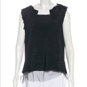 Vera Wang Silk layered blouse